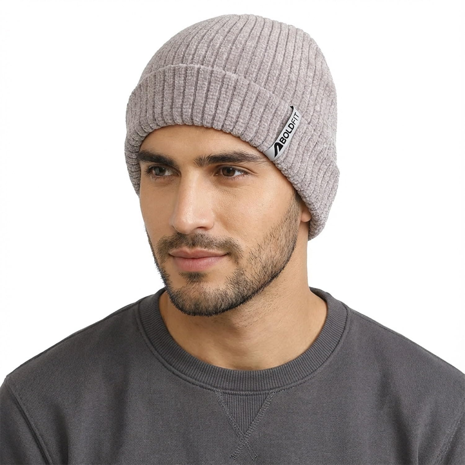 Boldfit Winter Beanie Cap - Woolen Knit Hat for Men and Women
