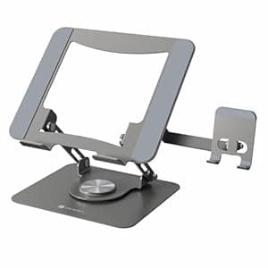 Portronics My Buddy K9 Pro Laptop & Phone Stand - 360° Rotating, Adjustable